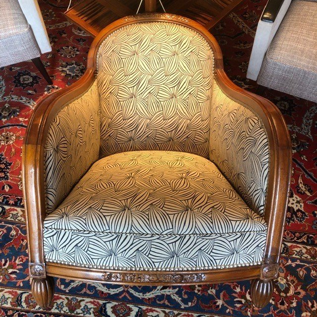 Art Deco Armchair 1925-photo-3