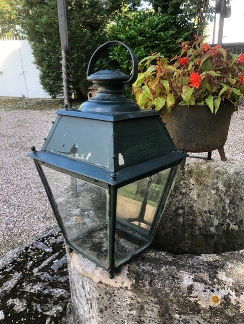 19th Century Luxembourg Garden Type Lantern-photo-4