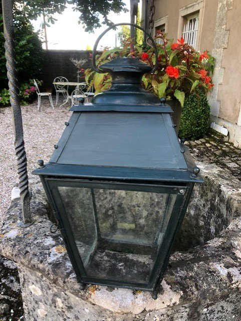 19th Century Luxembourg Garden Type Lantern-photo-2