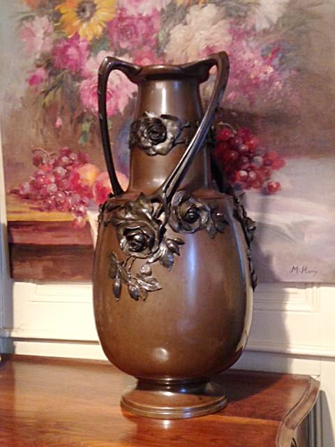 Grand Vase Art Nouveau époque 1900