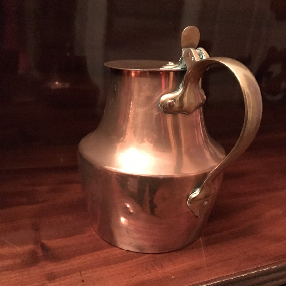 19th Century Copper Jug-photo-3