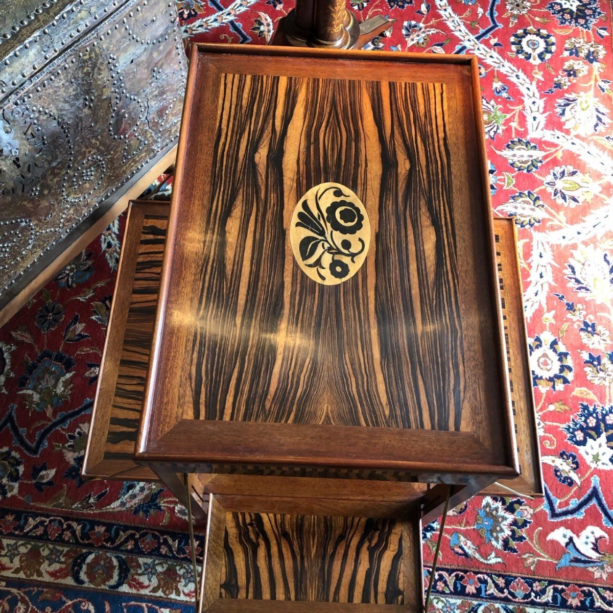 Serving Table Art Deco Mahogany Cuba 1920-photo-8