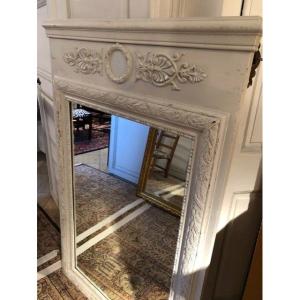 19th Century Empire Style Fireplace Mirror