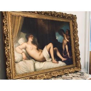 Danae Titian Reproduction Early 19th Century