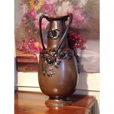 Grand Art Nouveau Vase 1900s