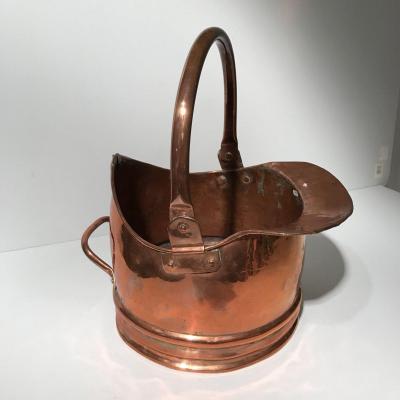 Large 19th Century Copper Milk Jug