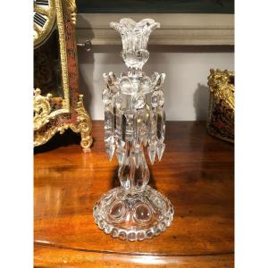 Baccarat Candlestick Late 19th Century