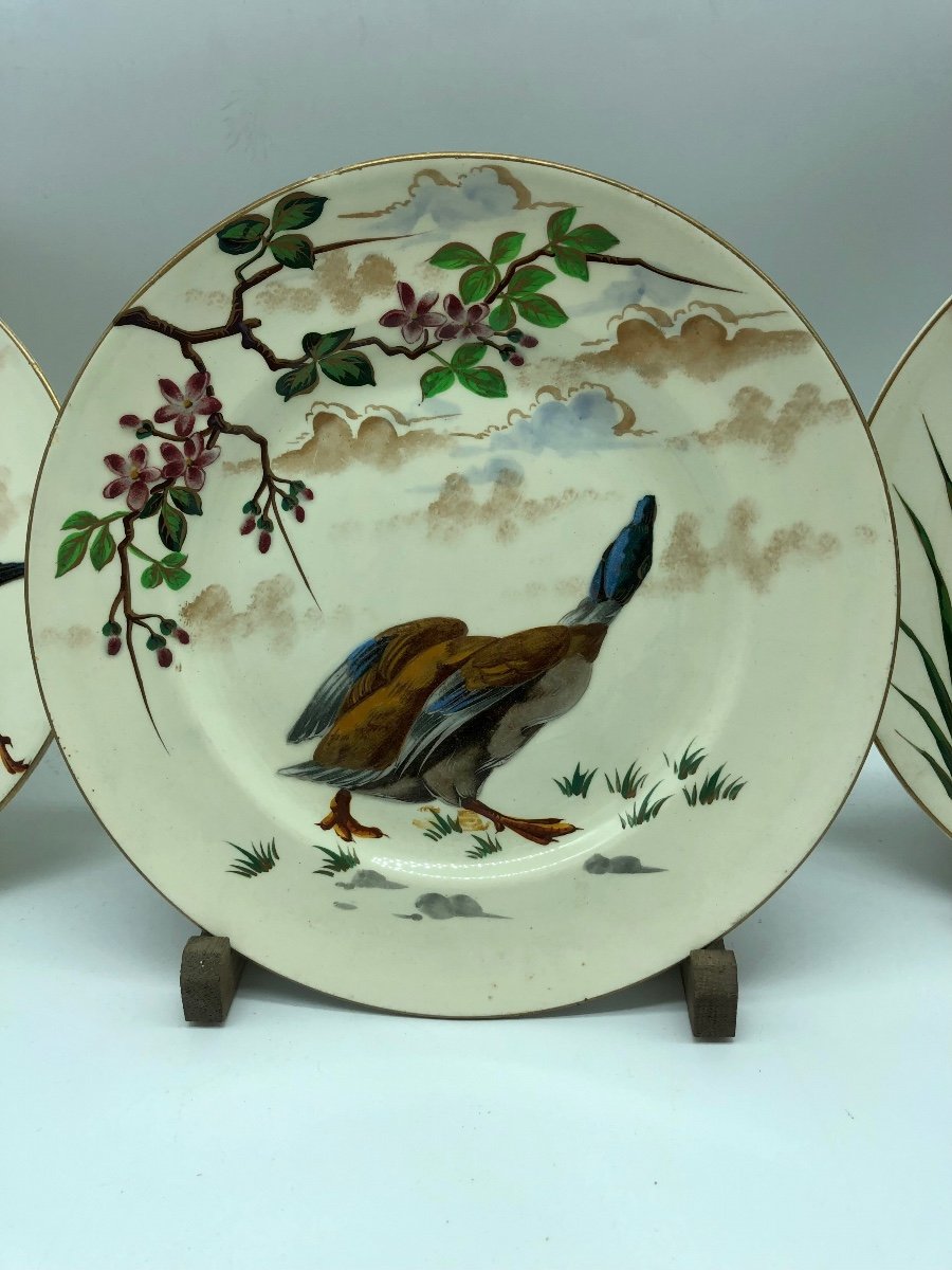 Keller Et Guérin Assiettes Aux Oiseaux-photo-2