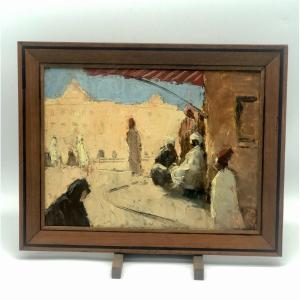 Tableau Orientaliste Marcel Mortier