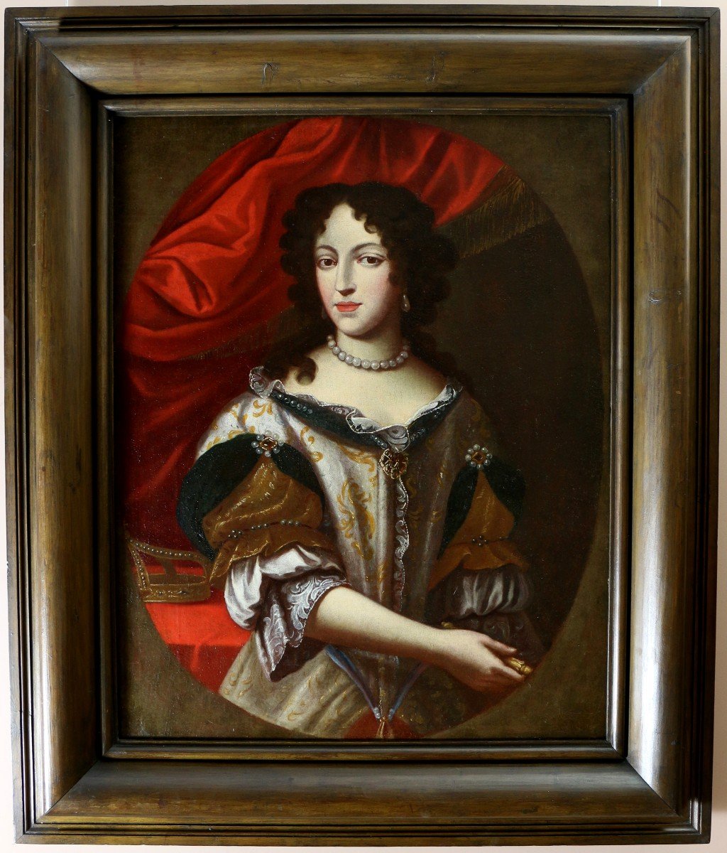 Jan Tricius (1620; 1698) Portrait Of Maria Casimir (future Queen Of Poland) Circa 1660.