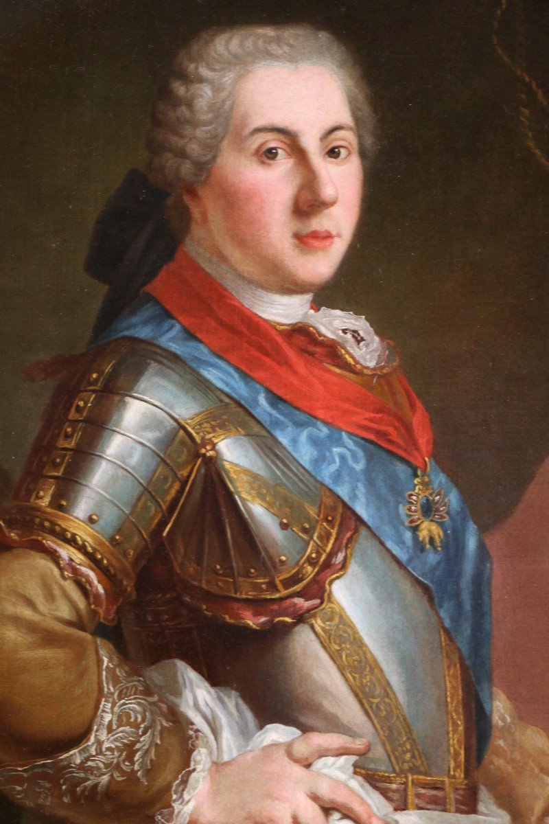 Louis Michel Van Loo (1707 ; 1771) Attribué. Portrait Du Dauphin De France-photo-1