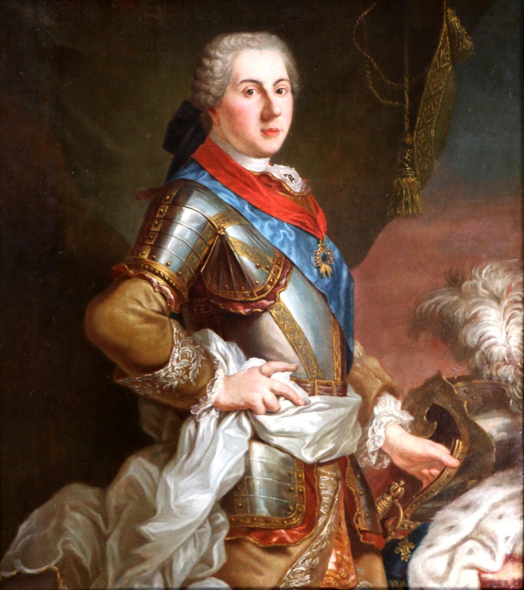 Louis Michel Van Loo (1707 ; 1771) Attribué. Portrait Du Dauphin De France