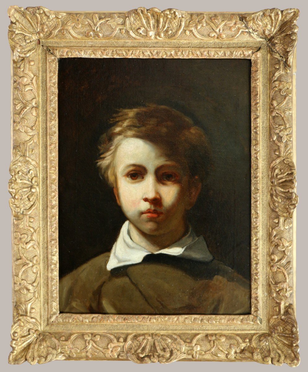 Entourage De Théodore Géricault (1791–1824) Portrait D’un Jeune Garçon Vers 1830.