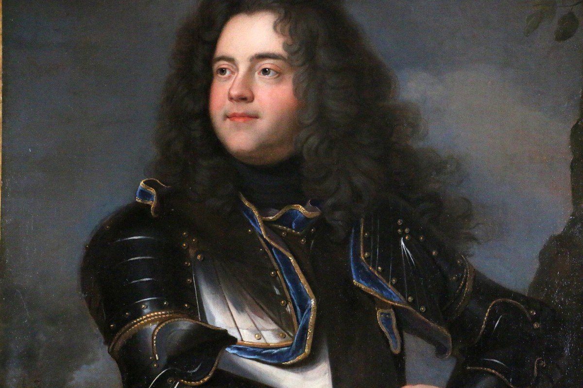 Hyacinthe Rigaud (1659-1743) Et Son Atelier. Portrait Du Comte d' Evreux Vers 1705-photo-3