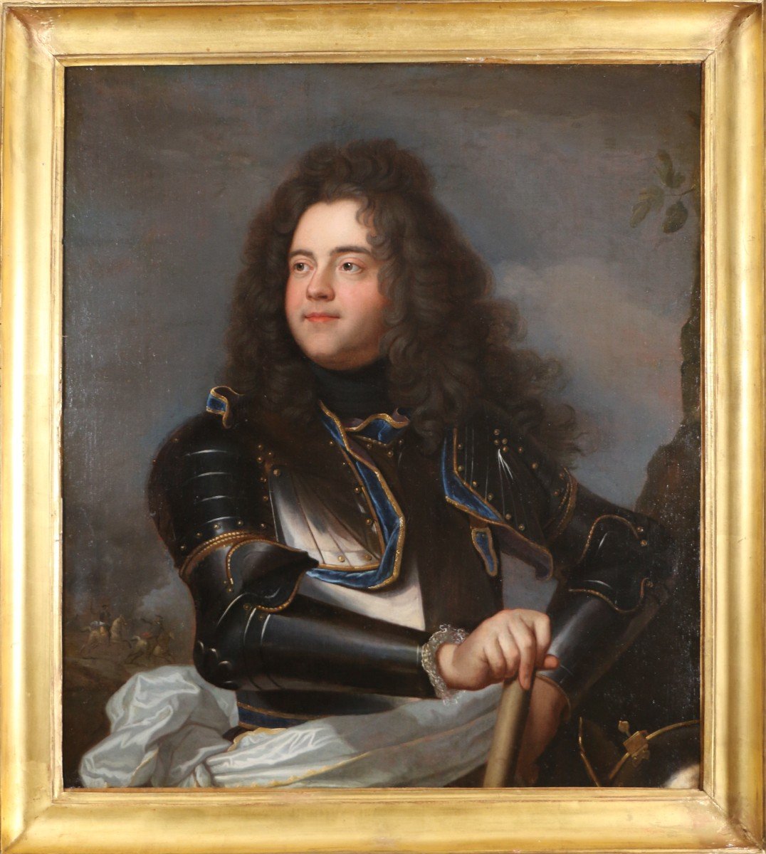 Hyacinthe Rigaud (1659-1743) And His Workshop. Portrait Of The Count Of Evreux Around 1705