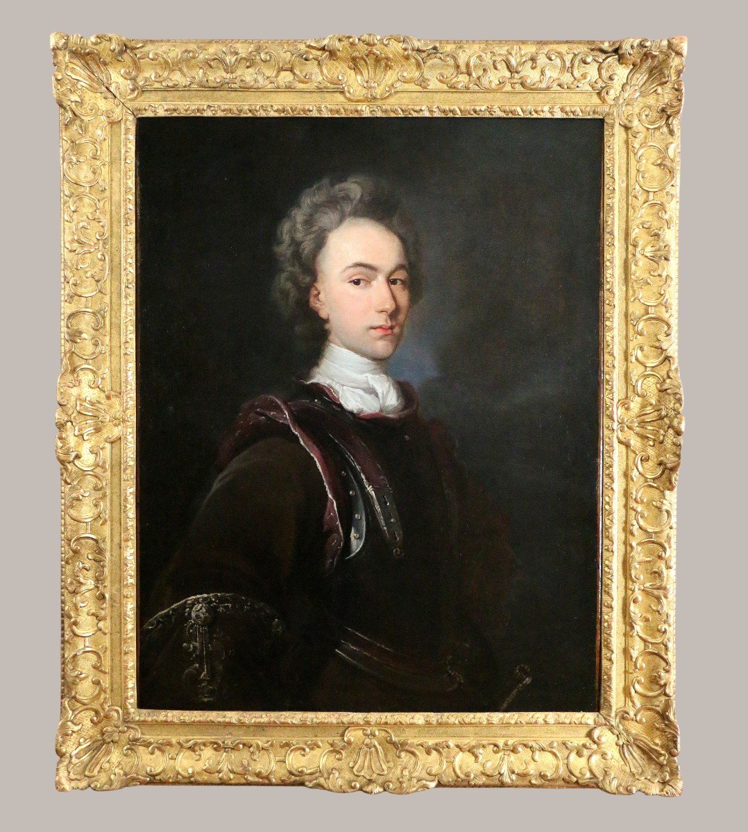 Nicolas De Largillierre And His Workshop, Portrait Of The Young Prince Eugene Of Savoy Carignan