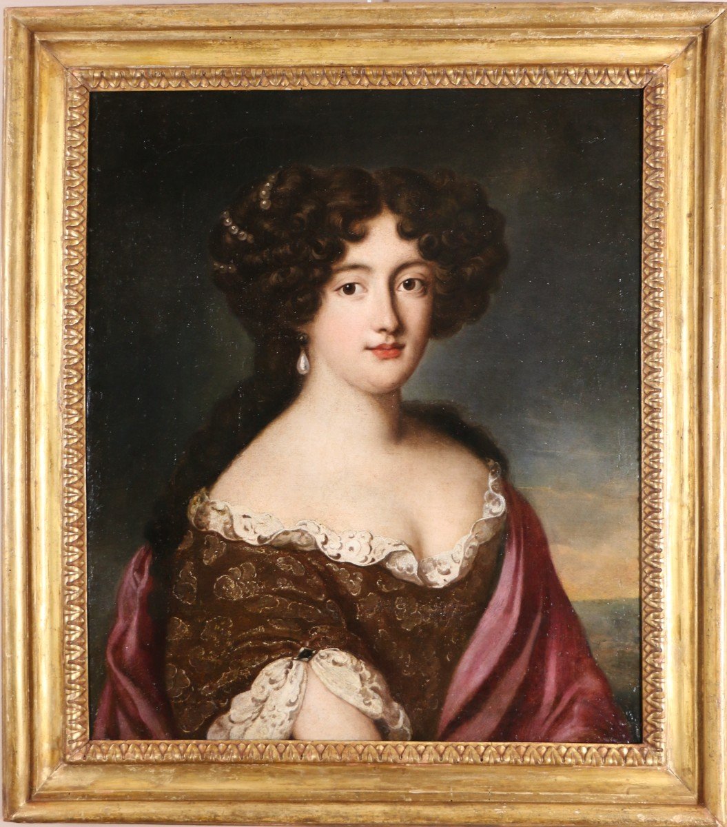 Jacob Ferdinand Voet (1639-1689),  Portrait d'Hortense Mancini.