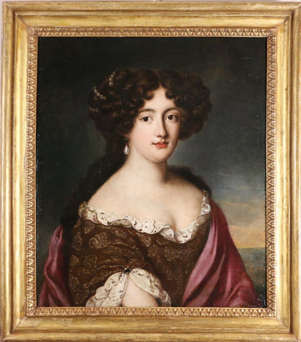 Jacob Ferdinand Voet (1639-1689),  Portrait d'Hortense Mancini.