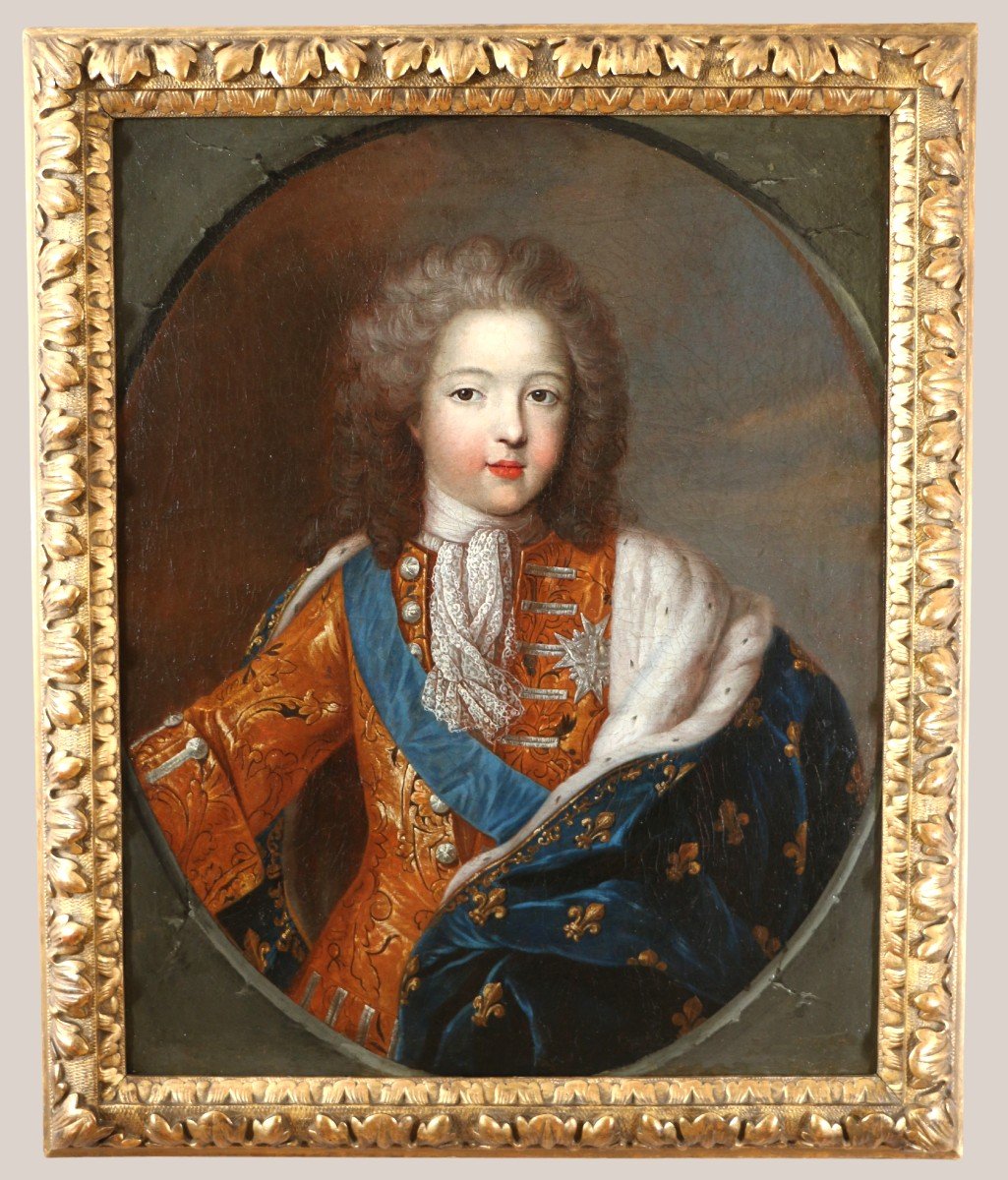 Ecole Française De La Seconde Moitié Du 18è D’après Pierre Gobert. Louis XV Enfant à 10 Ans.