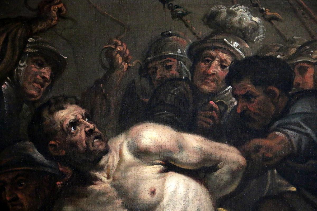 Simon De Vos (Anvers 1603 – 1676) l'Arrestation De Samson-photo-4