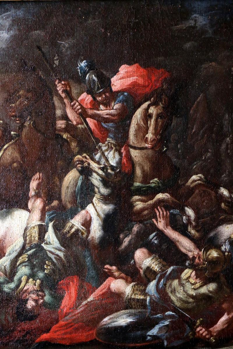 Luca Giordano (1634-1705) And Workshop. Battle Scene-photo-1