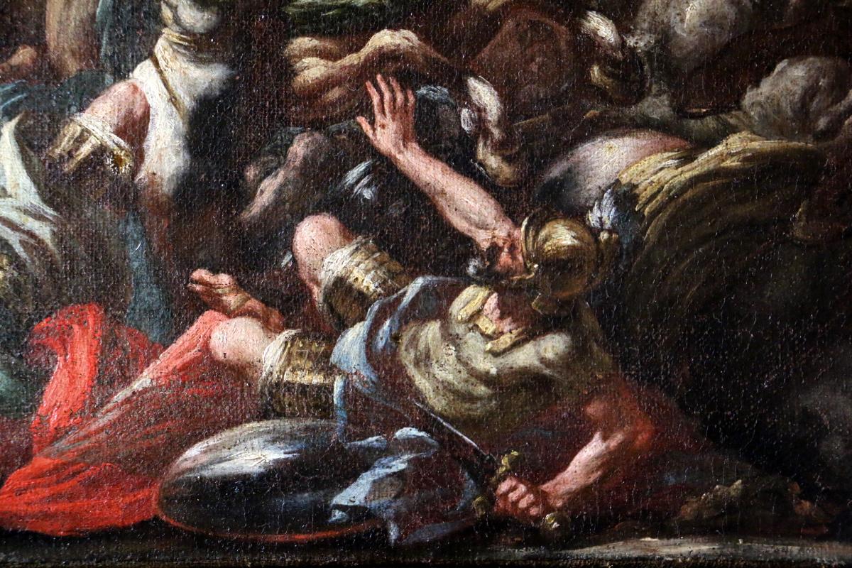 Luca Giordano (1634-1705) And Workshop. Battle Scene-photo-2