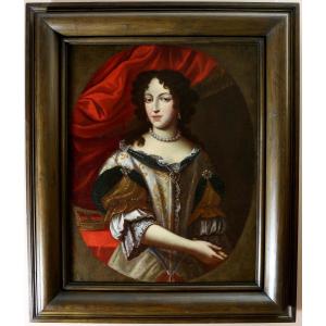 Jan Tricius (1620 ; 1698) Portrait De Maria Casimir (future Reine De Pologne) Vers 1660.