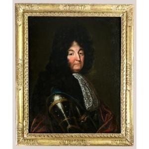 Henri Testelin Le Jeune (1616-1695) Et Atelier-portrait De Louis XIV