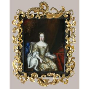 David Kloecker Ehrenstrahl. Portrait Of The Swedish Queen Hedvig Eleonor Of Holstein-gottorp 