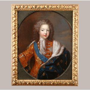 Ecole Française De La Seconde Moitié Du 18è D’après Pierre Gobert. Louis XV Enfant à 10 Ans.