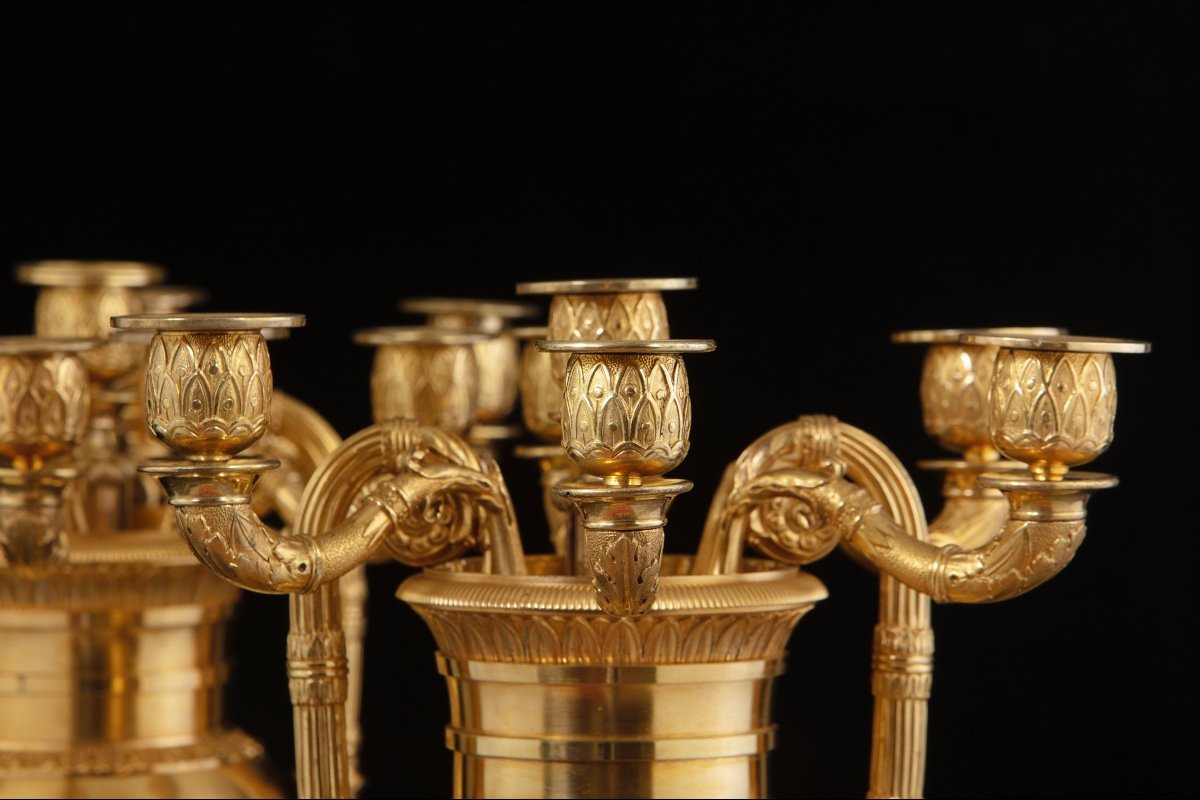 Pair Of Important Thomire Candelabra-photo-2