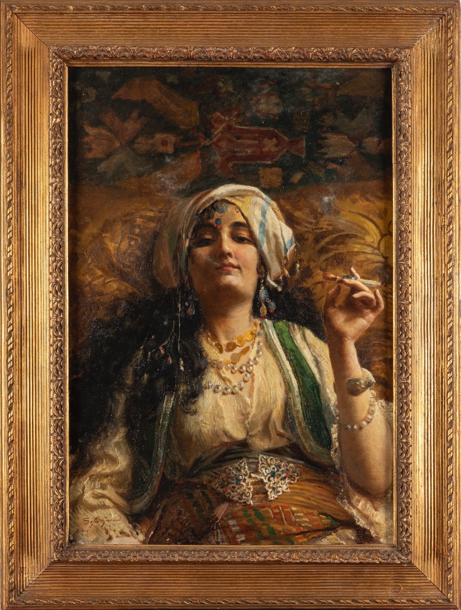 Sofia Grancini, “the Odalisque”