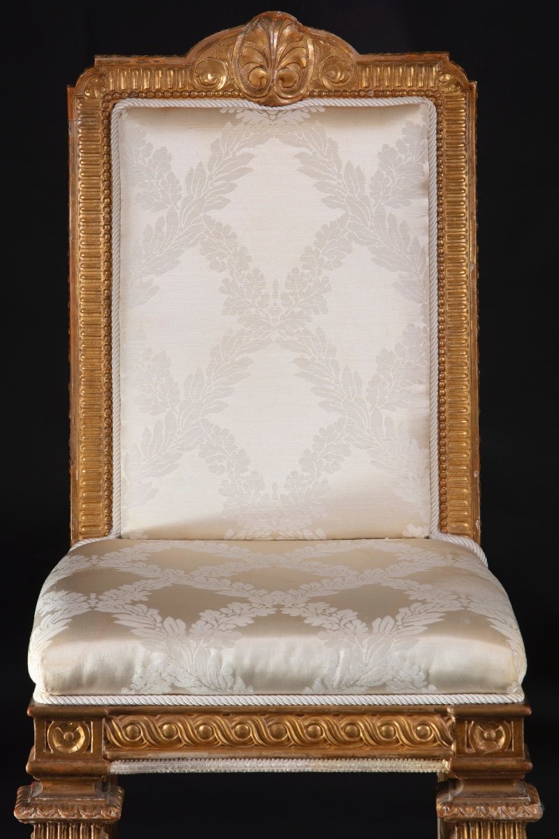 Suite De Salon De Style Louis XVI-photo-4