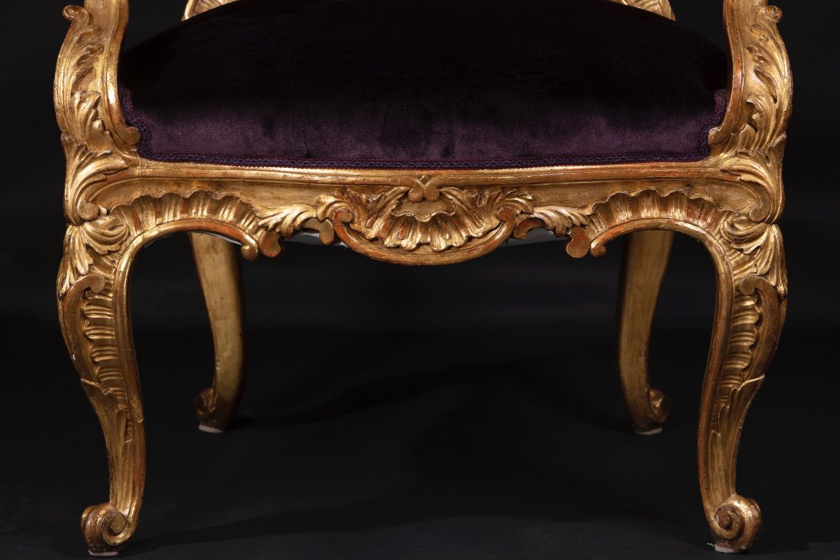 Pair Of Louis XV Armchairs-photo-4