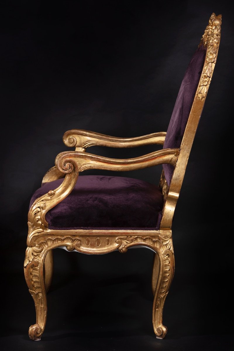 Pair Of Louis XV Armchairs-photo-1