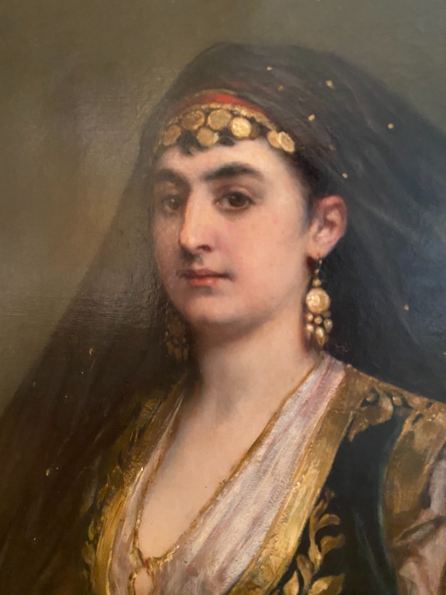 Orientalist Painting By Cesare Dell'acqua-photo-3