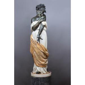 Sculpture By Alessandro Rondoni (1841-??), “syra”