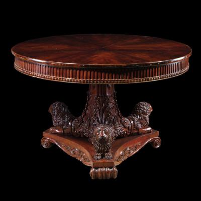 An Antique Mahogany Center Table