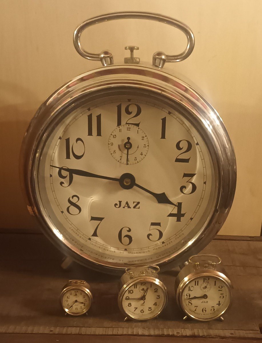 Extremely Rare Jaz Giant Showcase Alarm Clock Replica Model 1920-1930