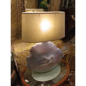 70's Lamp Signed Raphael Giarrusso