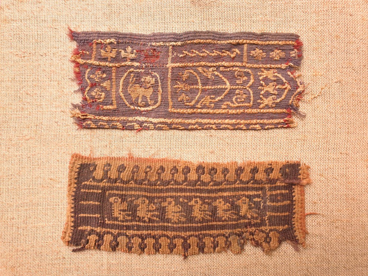 Coptic Fabric Tabula 5th-7th Century-photo-4