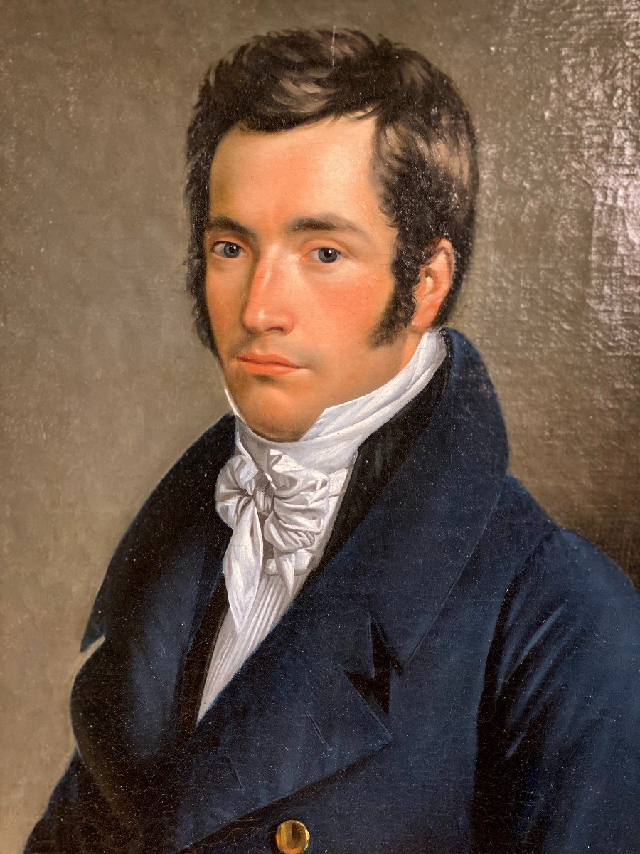 Portrait D’un Notable Vers 1850-photo-2