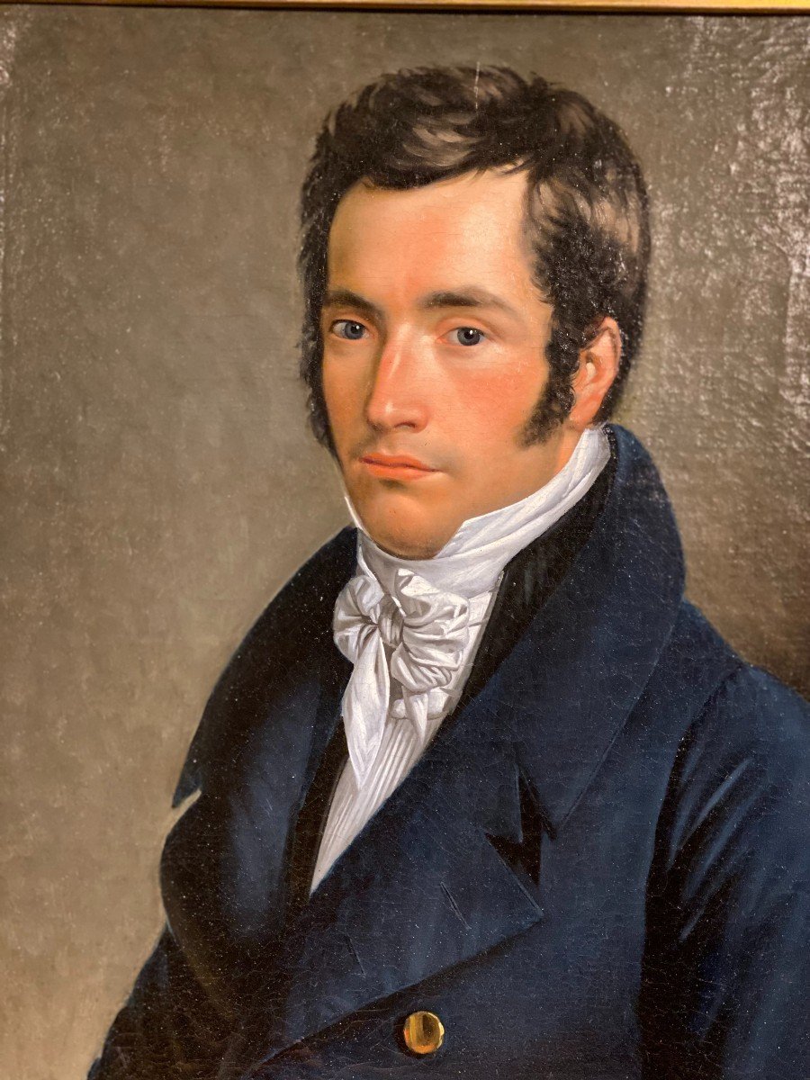 Portrait D’un Notable Vers 1850-photo-3
