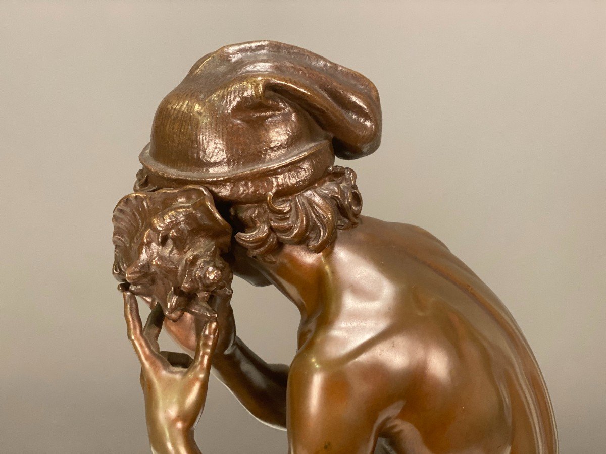 Carpeaux Jean Baptiste (1827-1875) - Le Pêcheur Napolitain-photo-1