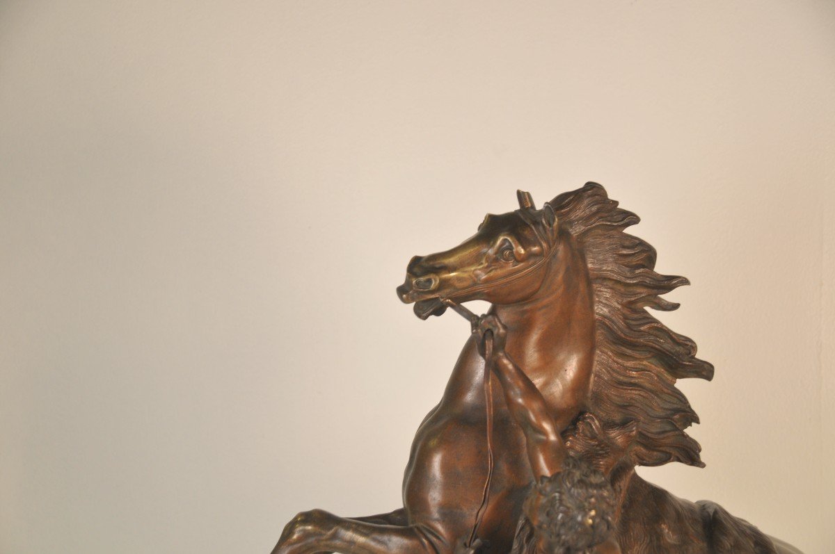 Horse Of Marli After The Model Of Guillaume Coustou-photo-2