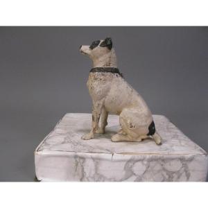 Vienna Bronze Sitting Dog 