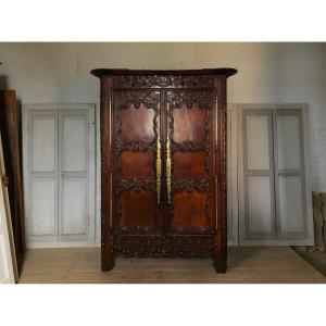 Breton Louis XV Wardrobe Said From Colorec Cherry