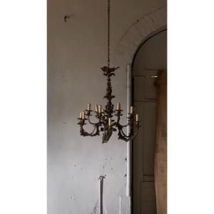 Lustre Rocaille Bronze