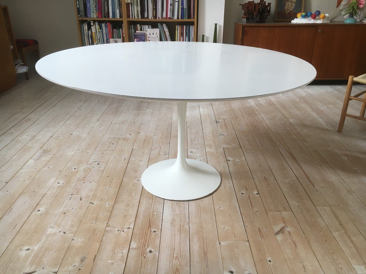 Eero Saarinen Round Table Knoll Edition 1970-photo-3