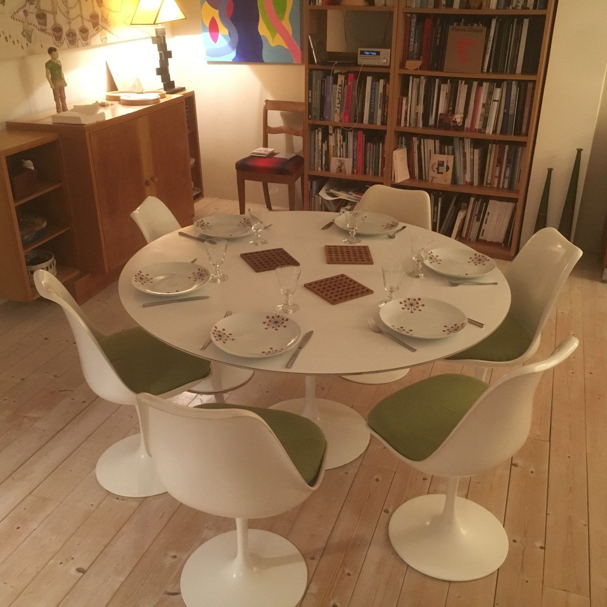 Eero Saarinen Round Table Knoll Edition 1970-photo-7